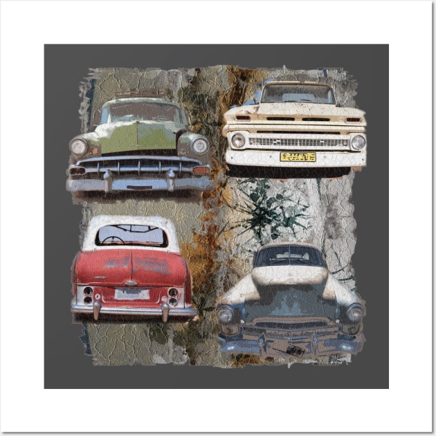 Oldtimer composition Wall Art by Againstallodds68